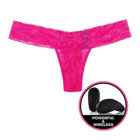 Secrets Vibrating Panties - Wibrujące Stringi Z Masażerem Różowe Queen Size Secrets Vibrating Panties - Wibrujące Stringi Z Masażerem Różowe Queen Size