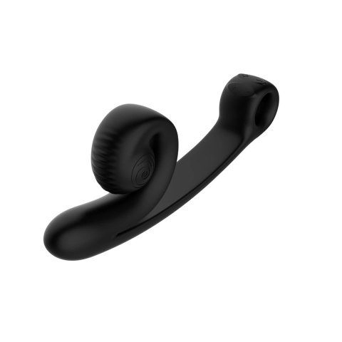 Snail Vibe - Podwójny Wibrator Stymulujący Punkt-G Curve Czarny Snail Vibe - Podwójny Wibrator Stymulujący Punkt-G Curve Czarny
