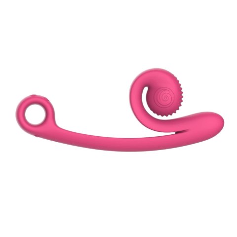 Snail Vibe - Podwójny Wibrator Stymulujący Punkt-G Curve Różowy Snail Vibe - Podwójny Wibrator Stymulujący Punkt-G Curve Różowy