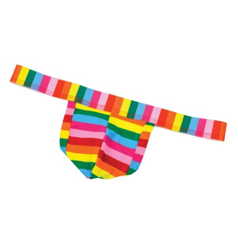 Tęczowe Stringi Męskie One Size Tęczowe Stringi Męskie One Size