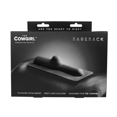 The Cowgirl - Nakładka Na Siedzisko Czarna Bareback The Cowgirl - Nakładka Na Siedzisko Czarna Bareback