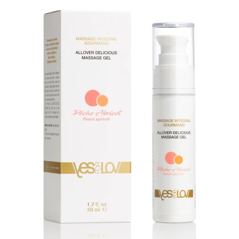 YESforLOV - Allover Delicious Żel Do Masażu Brzoskwinia I Morela YESforLOV - Allover Delicious Żel Do Masażu Brzoskwinia I Morela