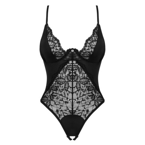 Obsessive - Seksowne Body Bez Kroku Bellastia Czarne XS/S Obsessive - Seksowne Body Bez Kroku Bellastia Czarne XS/S