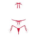 Obsessive - Seksowny Świąteczny Komplecik Bobble Girl Czerwony One Size