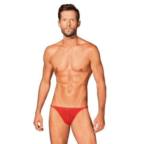 Obsessive - Męskie Czerwone Stringi Obsessiver thong O/S Obsessive - Męskie Czerwone Stringi Obsessiver thong O/S