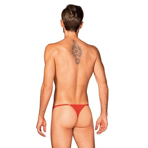 Obsessive - Męskie Czerwone Stringi Obsessiver thong O/S Obsessive - Męskie Czerwone Stringi Obsessiver thong O/S