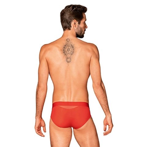 Obsessive - Męskie Figi Boldero Czerwone S/M Obsessive - Męskie Figi Boldero Czerwone S/M