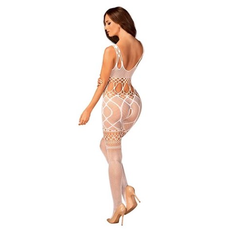 Obsessive - Seksowne Bodystocking Białe G330 S/M/L Obsessive - Seksowne Bodystocking Białe G330 S/M/L