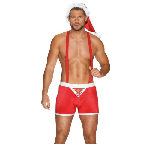 Obsessive - Seksowny Strój Mikołaja Dla Mężczyzn Mr Claus S/M Obsessive - Seksowny Strój Mikołaja Dla Mężczyzn Mr Claus S/M
