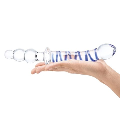 Glas - Podwójne Szklane Dildo Twister Glas - Podwójne Szklane Dildo Twister