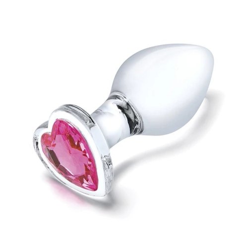 Glas - Zestaw Szklanych Korków Analnych Heart Jewel 3 szt Glas - Zestaw Szklanych Korków Analnych Heart Jewel 3 szt