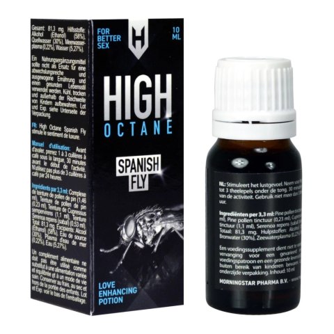 High Octane - Środek Na Lepszą Potencję Dla Kobiet i Mężczyzn Spanish Fly 10 ml High Octane - Środek Na Lepszą Potencję Dla Kobiet i Mężczyzn Spanish Fly 10 ml