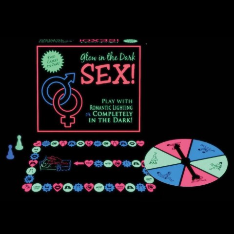 Kheper Games - Gra Planszowa Świecąca W Ciemności Glow in the Dark Sex Kheper Games - Gra Planszowa Świecąca W Ciemności Glow in the Dark Sex
