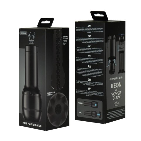 Kiiroo - Dyskretny Masturbator FeelSensation Czarny Kiiroo - Dyskretny Masturbator FeelSensation Czarny
