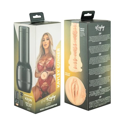 Kiiroo - Masturbator Realistyczna Cipka Kayley Gunner Kiiroo - Masturbator Realistyczna Cipka Kayley Gunner