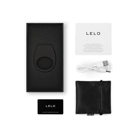 Lelo - Tor 3 Pierścień Erekcyjny Czarny Lelo - Tor 3 Pierścień Erekcyjny Czarny