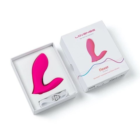 Lovense - Podwójny Wibrator Do Majtek Z Aplikacją Flexer Lovense - Podwójny Wibrator Do Majtek Z Aplikacją Flexer