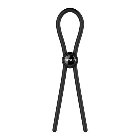 Nexus - Pojedynczy Regulowany Pierścień Na Penisa Lasso Czarny Nexus - Pojedynczy Regulowany Pierścień Na Penisa Lasso Czarny