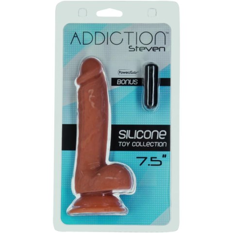 Addiction - Realistyczne Dildo Steven 19 cm Karmelowe Addiction - Realistyczne Dildo Steven 19 cm Karmelowe