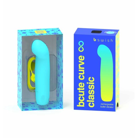 B swish - Wibrator Punktu-G Bcute Curve Classic Niebieski B swish - Wibrator Punktu-G Bcute Curve Classic Niebieski
