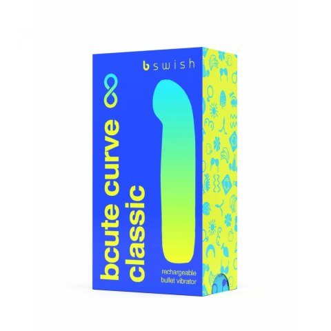B swish - Wibrator Punktu-G Bcute Curve Classic Niebieski B swish - Wibrator Punktu-G Bcute Curve Classic Niebieski
