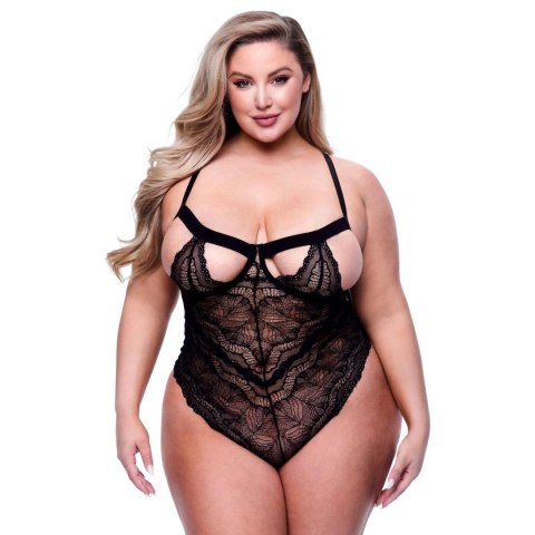Baci - Seksowne Koronkowe Body Na Ramiączkach Queen Baci - Seksowne Koronkowe Body Na Ramiączkach Queen