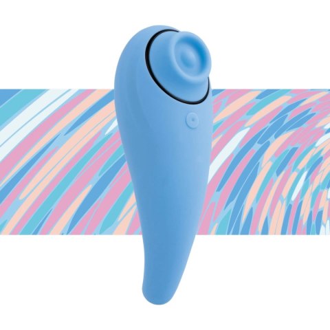 FeelzToys - FemmeGasm Tapping & Tickling Vibrator Turkusowy FeelzToys - FemmeGasm Tapping & Tickling Vibrator Turkusowy