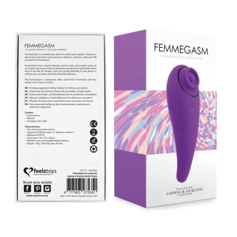 FeelzToys - Stymulator Łechtaczki Dla Niesamowitych Orgazmów Fioletowy FeelzToys - Stymulator Łechtaczki Dla Niesamowitych Orgazmów Fioletowy