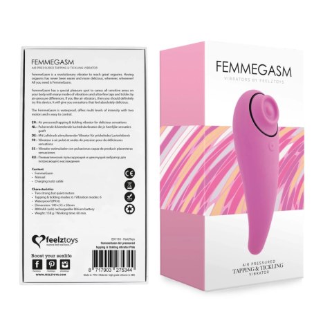FeelzToys - Stymulator Łechtaczki Dla Niesamowitych Orgazmów Różowy FeelzToys - Stymulator Łechtaczki Dla Niesamowitych Orgazmów Różowy