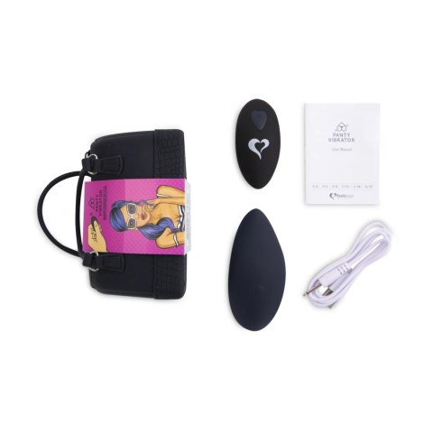 FeelzToys - Zdalnie Sterowany Wibrator Do Majtek Czarny FeelzToys - Zdalnie Sterowany Wibrator Do Majtek Czarny