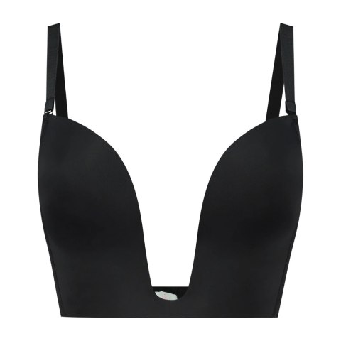 Bye Bra - Biustonosz Ultra Plunge Czarny L Bye Bra - Biustonosz Ultra Plunge Czarny L