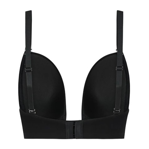 Bye Bra - Biustonosz Ultra Plunge Czarny L Bye Bra - Biustonosz Ultra Plunge Czarny L