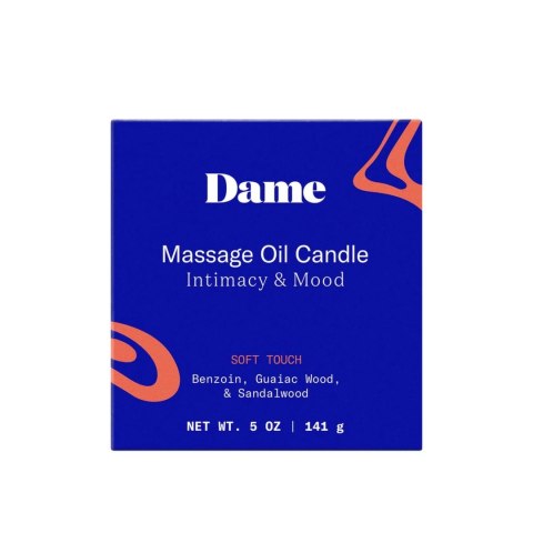 Dame Products - Świeca Olejkowa Do Masażu Soft Touch Dame Products - Świeca Olejkowa Do Masażu Soft Touch