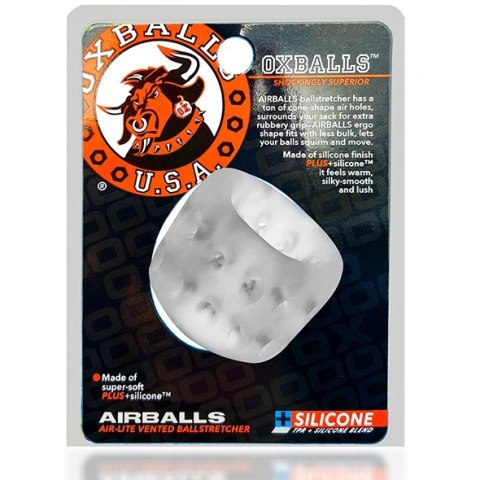 Oxballs - Airballs Air-Lite Pierścień Erekcyjny Na Penisa Przezroczysty Oxballs - Airballs Air-Lite Pierścień Erekcyjny Na Penisa Przezroczysty