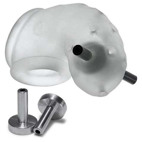Oxballs - Airlock Electro Air-Lite Klatka Na Penisa Elektro Przezroczysta Oxballs - Airlock Electro Air-Lite Klatka Na Penisa Elektro Przezroczysta