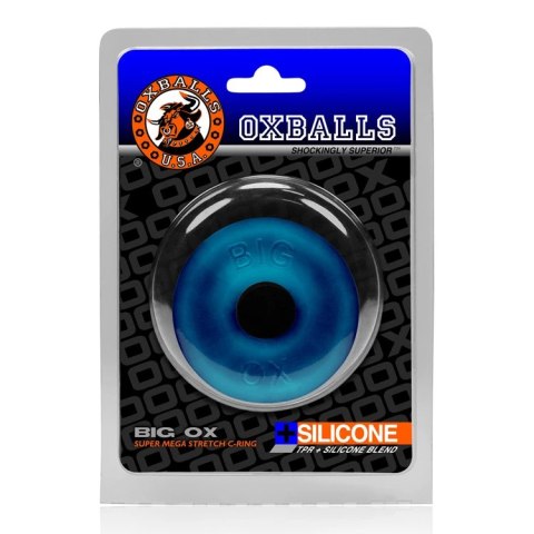 Oxballs - Big Ox Pierścień Erekcyjny Na Penisa Niebieski Oxballs - Big Ox Pierścień Erekcyjny Na Penisa Niebieski