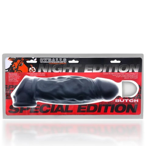 Oxballs - Butch Cocksheath Realistyczna Przedłużka Na Penisa Czarna 22 cm Oxballs - Butch Cocksheath Realistyczna Przedłużka Na Penisa Czarna 22 cm