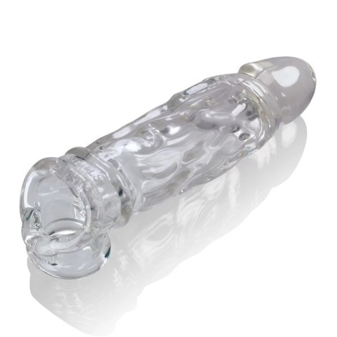 Oxballs - Butch Realistyczna Przedłużka Na Penisa 22 cm Przezroczysta Oxballs - Butch Realistyczna Przedłużka Na Penisa 22 cm Przezroczysta