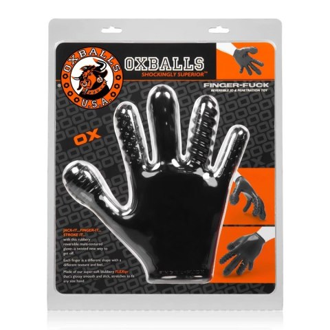 Oxballs - Finger Fuck Glove Nakładka Na Dłoń Do Palcówki Różne Palce Oxballs - Finger Fuck Glove Nakładka Na Dłoń Do Palcówki Różne Palce