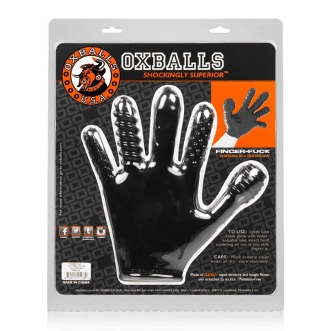 Oxballs - Finger Fuck Glove Nakładka Na Dłoń Do Palcówki Różne Palce Oxballs - Finger Fuck Glove Nakładka Na Dłoń Do Palcówki Różne Palce