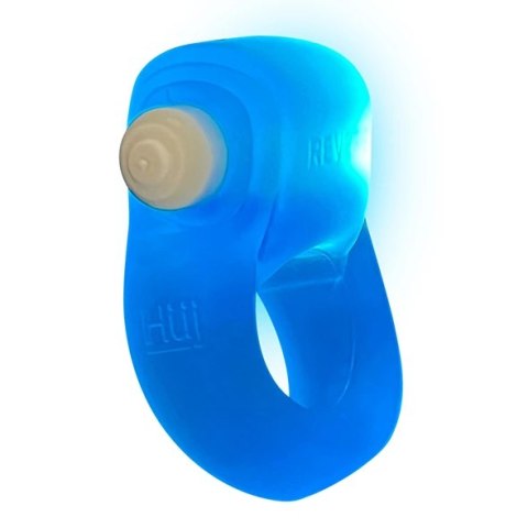 Oxballs - Glowdick Pierścień Na Penisa Z Wibracjami Led Niebieski Oxballs - Glowdick Pierścień Na Penisa Z Wibracjami Led Niebieski