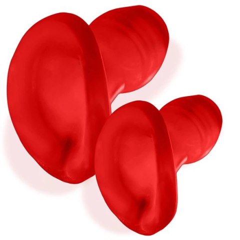 Oxballs - Glowhole-2 Plug Z Wkładką Czerwoną Led Morph Duża Oxballs - Glowhole-2 Plug Z Wkładką Czerwoną Led Morph Duża