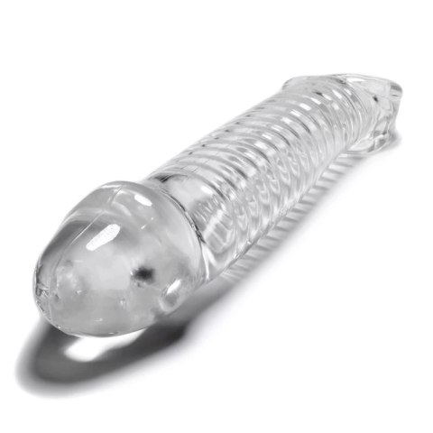 Oxballs - Muscle Przedłużka Na Penisa z Dodatkową Główką Przezroczysta Oxballs - Muscle Przedłużka Na Penisa z Dodatkową Główką Przezroczysta