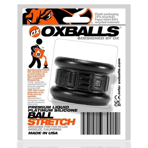 Oxballs - Neo Short Pierścień Erekcyjny Czarny Oxballs - Neo Short Pierścień Erekcyjny Czarny