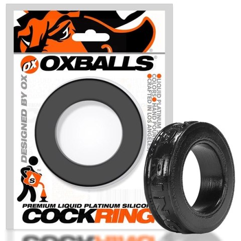 Oxballs - Pig-Ring Pierścień Na Penisa Czarny Oxballs - Pig-Ring Pierścień Na Penisa Czarny