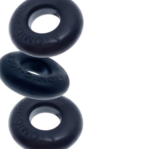 Oxballs - Ringer Cockring 3-pack Zestaw 3 Silikonowych Pierścieni Na Penisa Czarne Oxballs - Ringer Cockring 3-pack Zestaw 3 Silikonowych Pierścieni Na Penisa Czarne