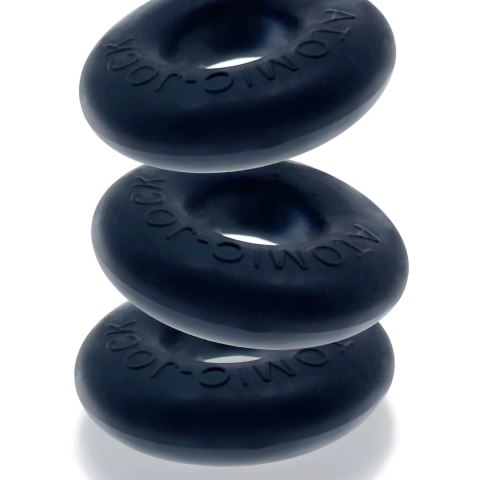 Oxballs - Ringer Cockring 3-pack Zestaw 3 Silikonowych Pierścieni Na Penisa Czarne Oxballs - Ringer Cockring 3-pack Zestaw 3 Silikonowych Pierścieni Na Penisa Czarne