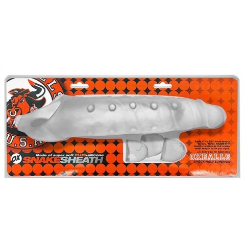 Oxballs - Snake Realistyczna Przedłużka Na Penisa Przezroczysta Oxballs - Snake Realistyczna Przedłużka Na Penisa Przezroczysta