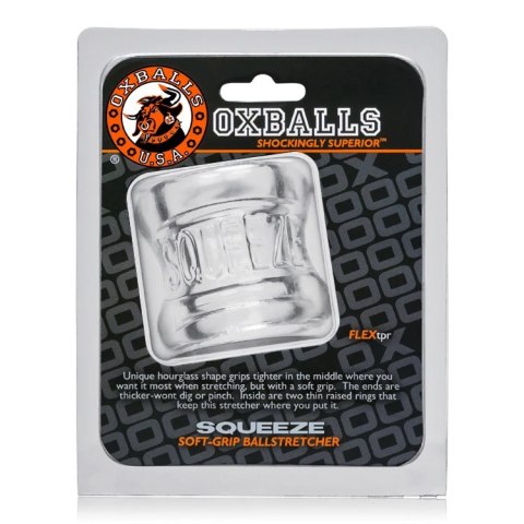 Oxballs - Squeeze Pierścień Erekcyjny Na Jądra Przezroczysty Oxballs - Squeeze Pierścień Erekcyjny Na Jądra Przezroczysty