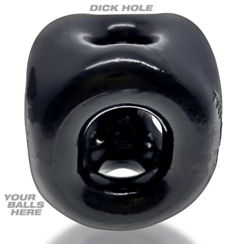 Oxballs - Tri-Sport XL Pierścień Na Penisa Z 3 Otworami Czarny Oxballs - Tri-Sport XL Pierścień Na Penisa Z 3 Otworami Czarny